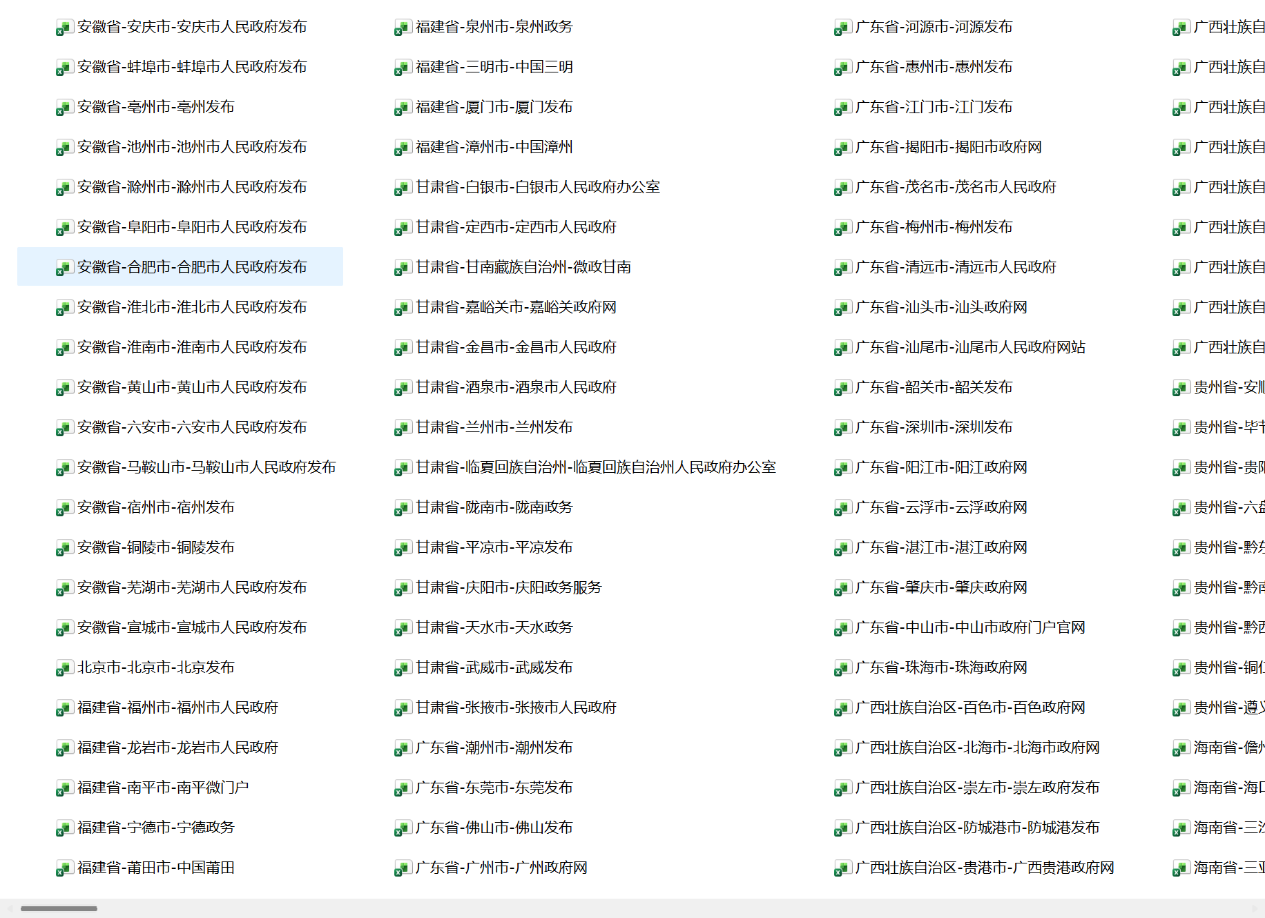 1政务微信数据文件概览